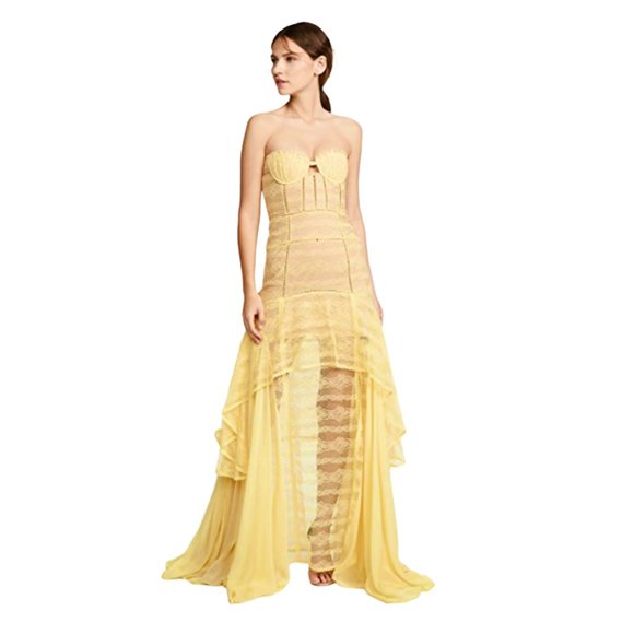 JONATHAN SIMKHAI Strapless Long Dress w/ Tags Size: S | US 4 SUPER RARE - Picture 5 of 10